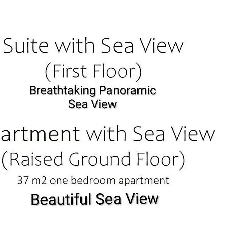 Apartmán Beachfront Private At Kalais - Stunning Sea & Sunset Views, Bus Stop Outside, Easy Naxos Town Access, Free Chairs