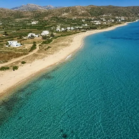 Διαμέρισμα Kalais Beachfront - Stunning Sea & Sunset Views, Free Chairs, Bus Stop Outside, 12 Min From Naxos Town, 200 Mbps Wifi