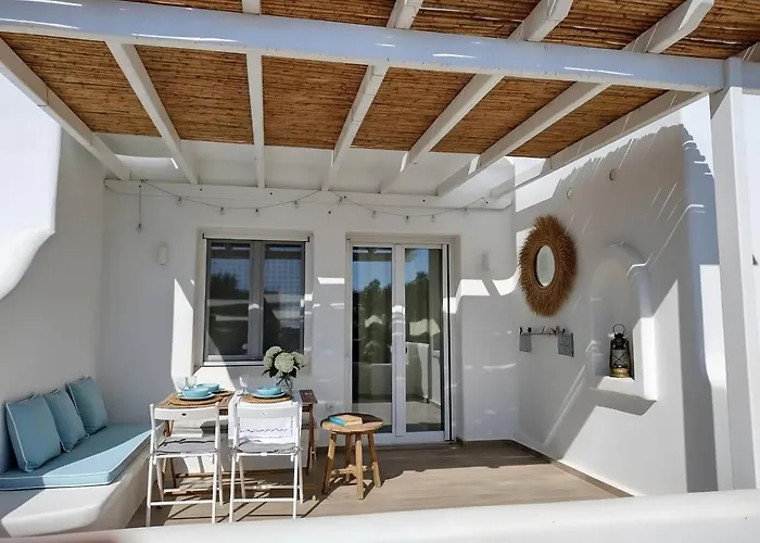 Appartement Kalais Beachfront Private Suites - Stunning Sea & Sunset Views, Bus Stop Outside, 12-Minute Drive From Naxos Town, Free Beach Chairs - Escape To Elysium *